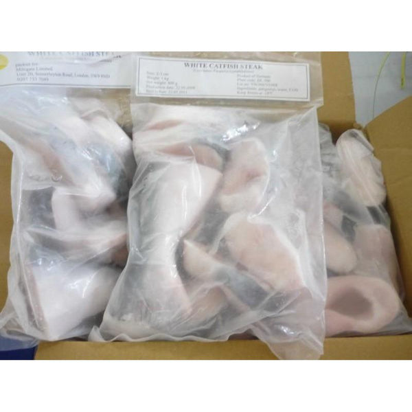 Pangasus Fish Steaks (White Catfish or Malanga) - 1kg